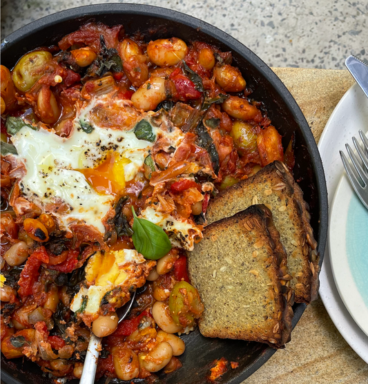 Big (Better) Bean Shakshouka